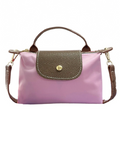 color block flap mini handbag